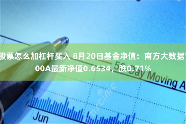 股票怎么加杠杆买入 8月20日基金净值：南方大数据100A最新净值0.6534，跌0.71%