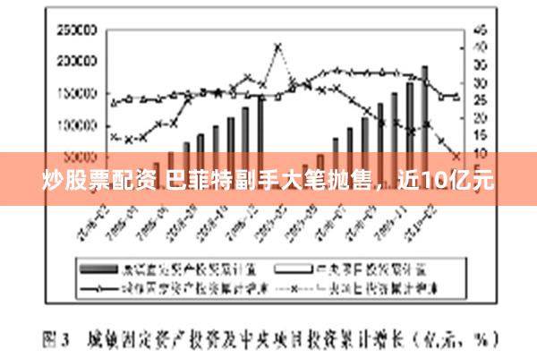 炒股票配资 巴菲特副手大笔抛售，近10亿元